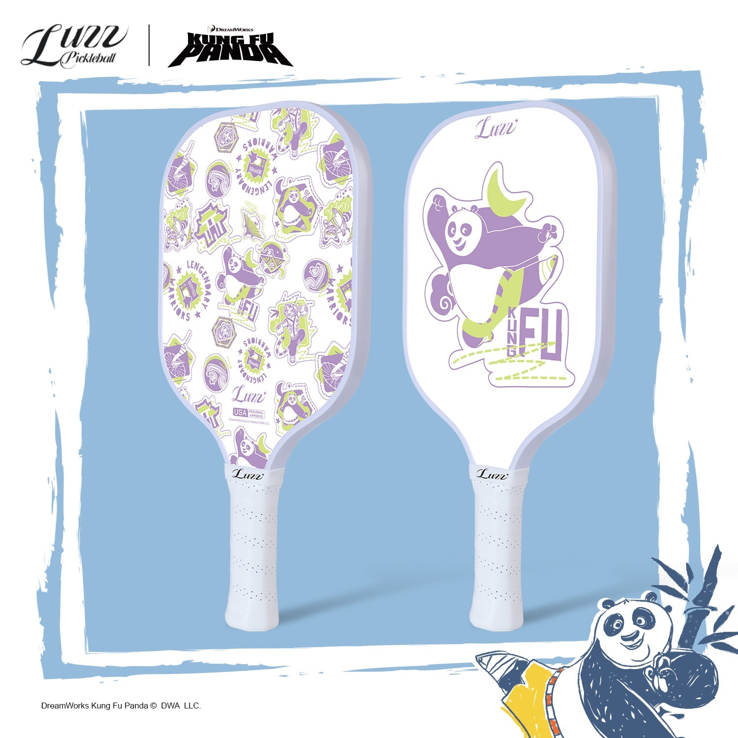  Kung Fu Panda Dragon Zen Original Paddle