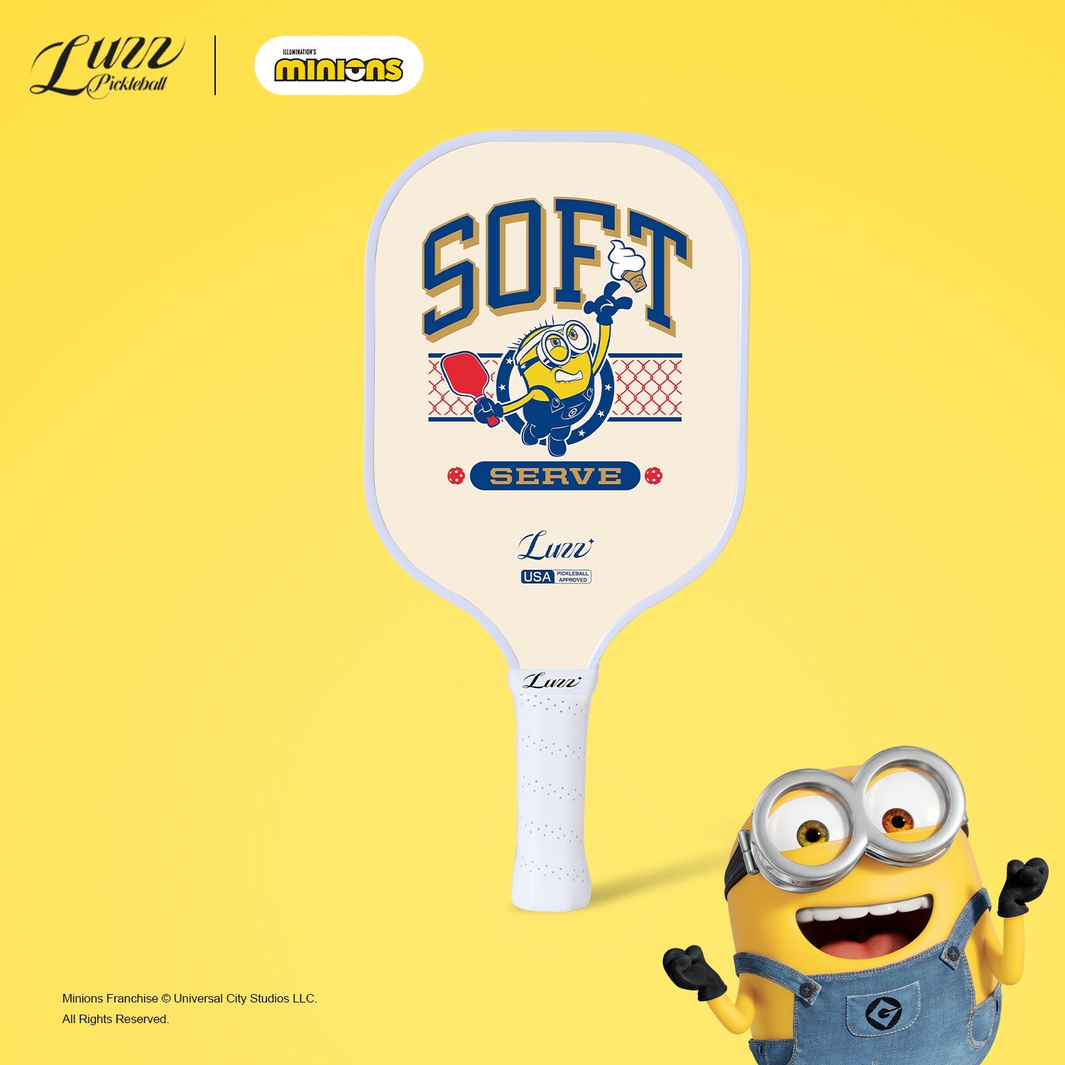  Minions Checker Champ Original Paddle